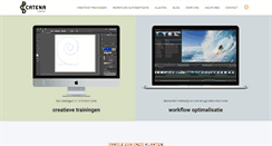 Desktop Screenshot of catenacompany.be